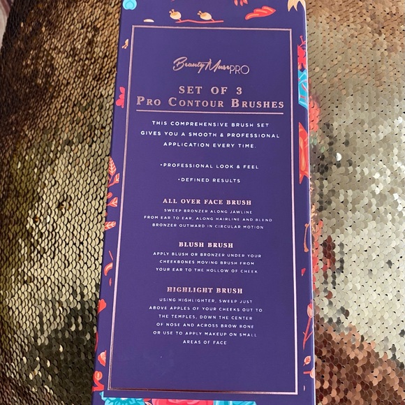 Beauty Muse Pro Set of 3 Pro Contour Brushes - Picture 5 of 9